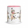 Happy Cow, Tasse mit farbiger Innenseite