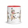 Happy Cow, Tasse mit farbiger Innenseite