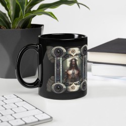 Black Glossy Mug