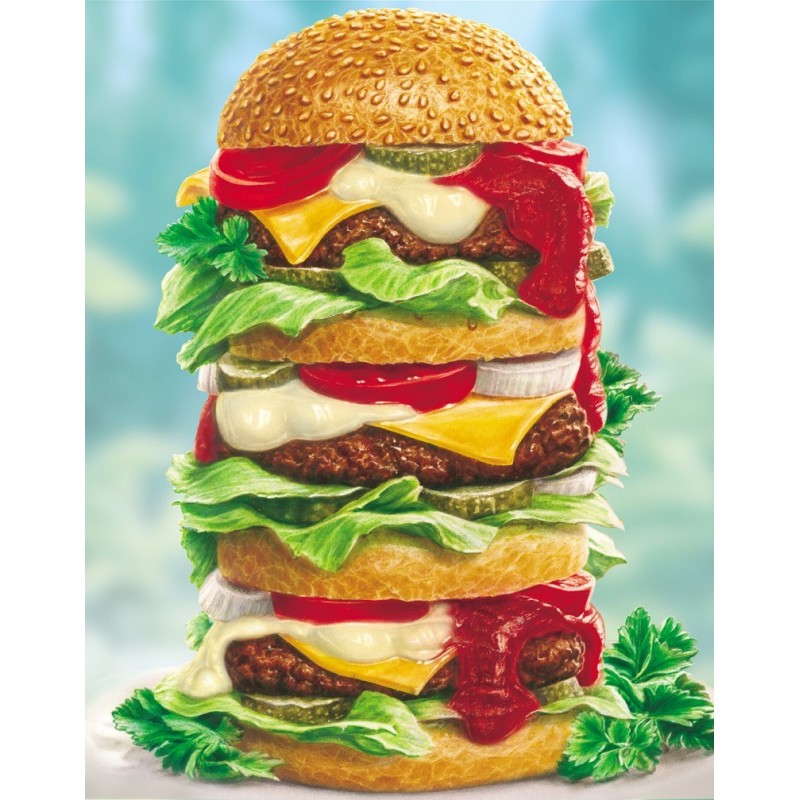 Burger puzzle 252 pcs