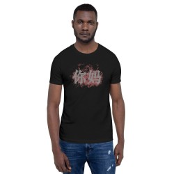 Fight! Dark shirt with back print Unisex t-shirt