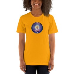 Unisex t-shirt  MOUSE YOGA