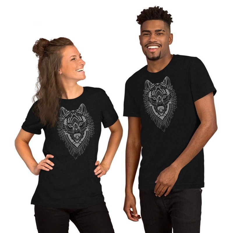 WOLF GREY Unisex t-shirt