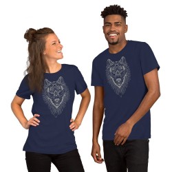 WOLF GREY Unisex t-shirt