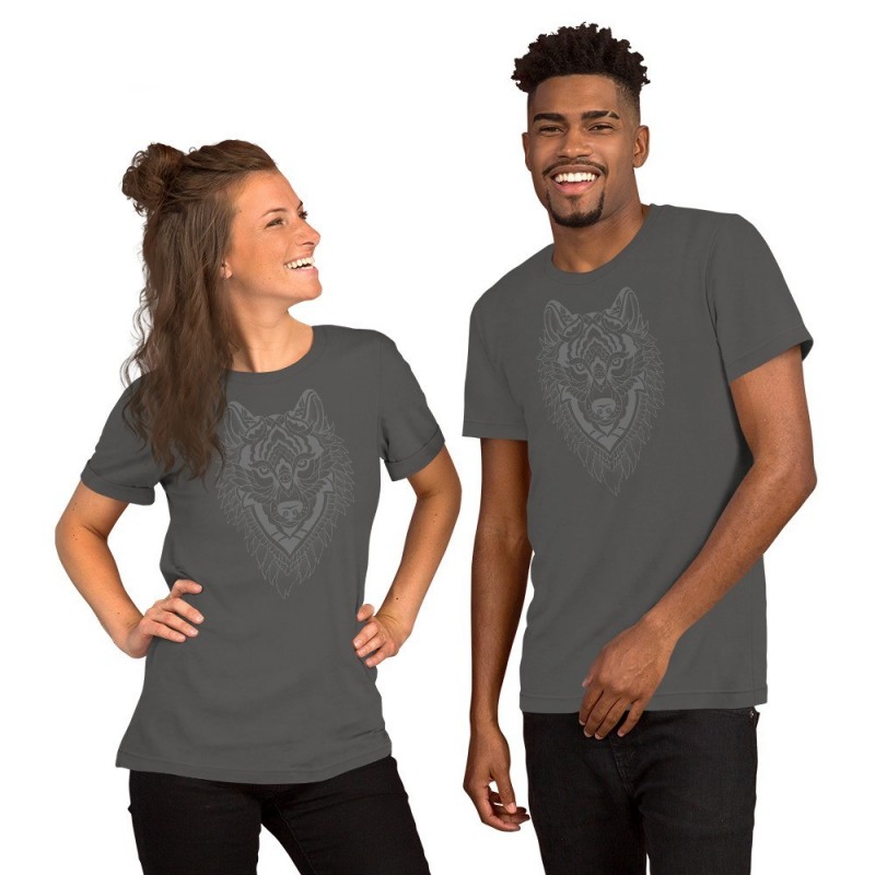 WOLF GREY Unisex t-shirt