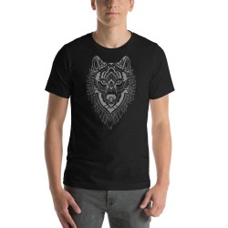 WOLF GREY Unisex t-shirt