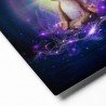 METAL PRINT  Mouse Yoga Meditation