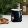 DEEP SPACE, White glossy mug