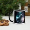 DEEP SPACE, Tasse mit farbiger Innenseite