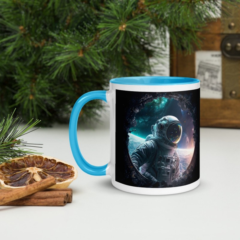 DEEP SPACE, Mug with colored inside