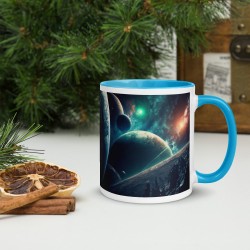 DEEP SPACE, Mug with colored inside