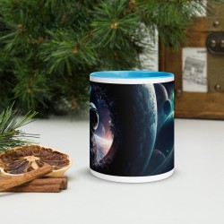 DEEP SPACE, Mug with colored inside