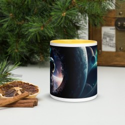 DEEP SPACE, Mug with colored inside