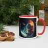 DEEP SPACE, Mug with colored inside