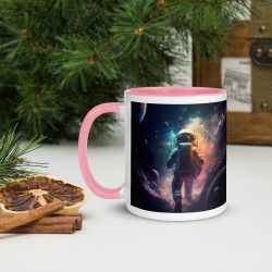 DEEP SPACE, Tasse mit farbiger Innenseite