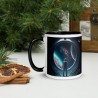 DEEP SPACE, Tasse mit farbiger Innenseite