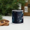 DEEP SPACE, Tasse mit farbiger Innenseite