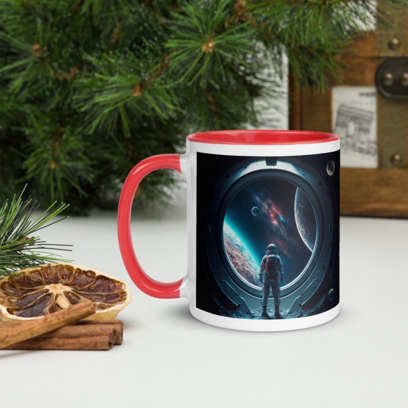 DEEP SPACE, Mug with colored inside