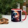 DEEP SPACE, Mug with colored inside