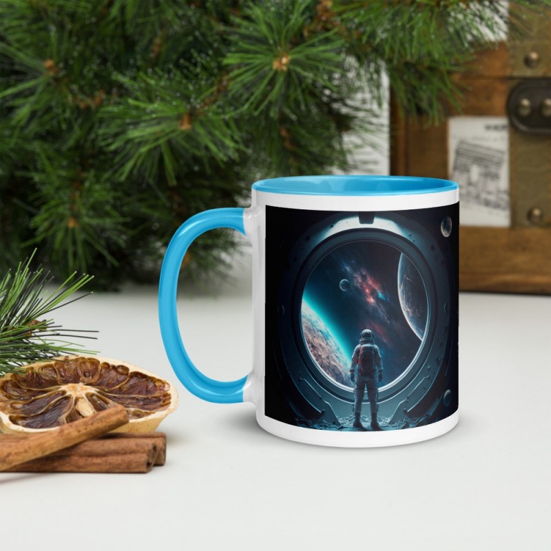 DEEP SPACE, Mug with colored inside