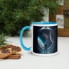 DEEP SPACE, Mug with colored inside