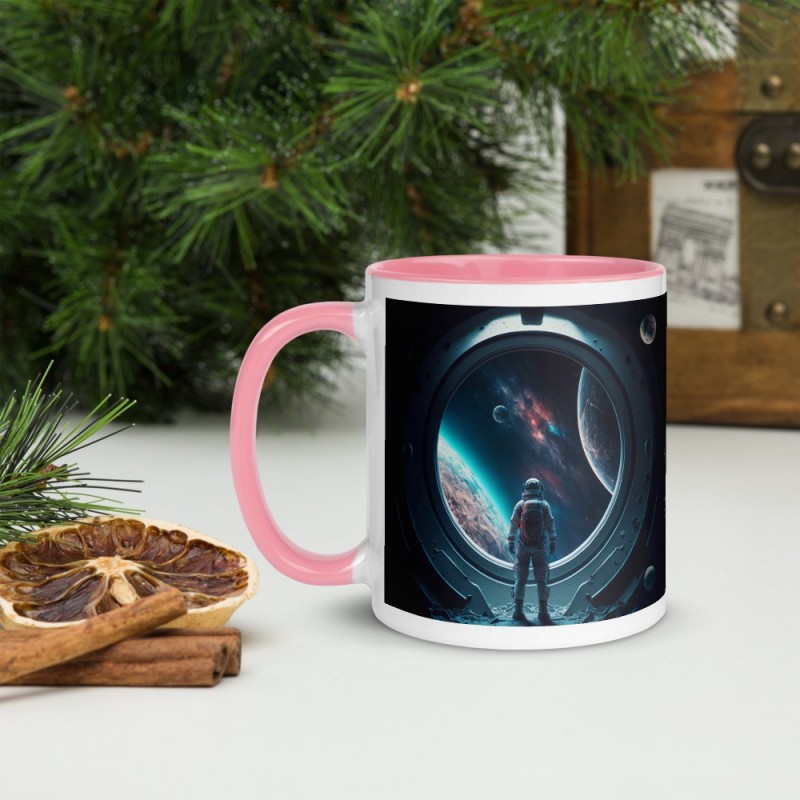 DEEP SPACE, Mug with colored inside