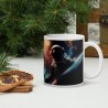 DEEP SPACE, White glossy mug