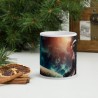 DEEP SPACE, White glossy mug