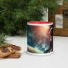 DEEP SPACE, Tasse mit farbiger Innenseite